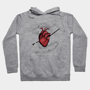 Music is blood in my veins Hoodie